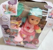 1 x BABY ANNABEL Lunchtime Baby With Accessories - Original Price £59.95 - Unused Boxed Stock - Ref: