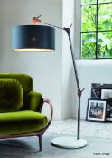 1 x PORADA 'Gary Big' Italian Designer Triple-Jointed Floor Lamp With Marble Base - RRP £3,017