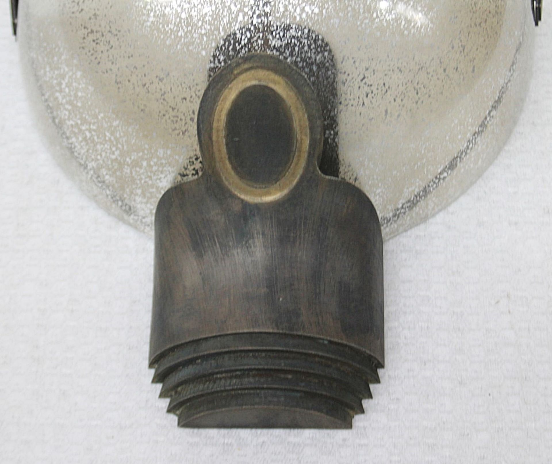 A Pair Of AGGIOLIGHT 'Collonade' Luxury Italian Deco-style Wall Sconce Light Fittings - Unused / - Image 3 of 5