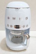 1 x SMEG 'Retro' Blue Drip Filter Coffee Machine - Original Price £199.99