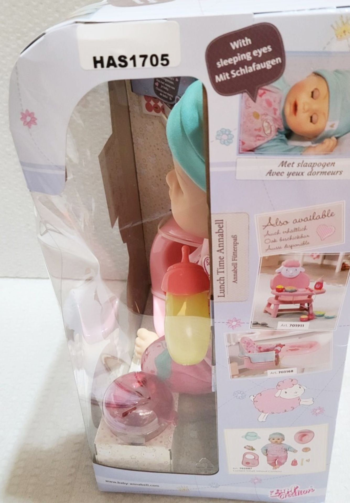 1 x BABY ANNABEL Lunchtime Baby With Accessories - Original Price £59.95 - Image 4 of 4