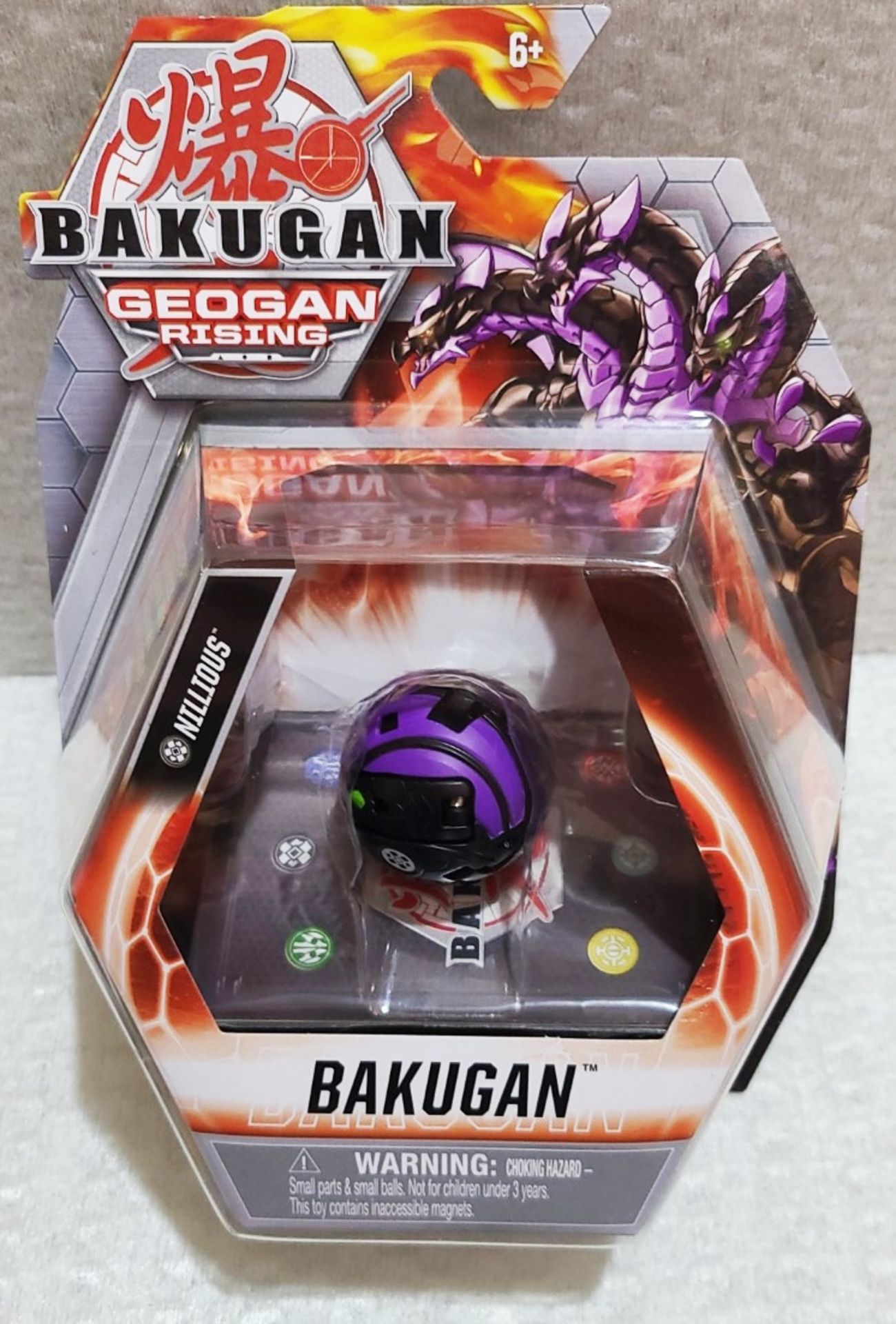 7 x BAKUGAN Bakugan Geogan Rising - Core Collectible Action Figures - Image 4 of 11