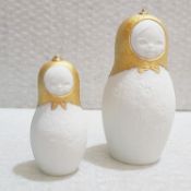 Set Of 3 x LLADRÓ Matrioskas Tree Decorations - Original Price £270.00