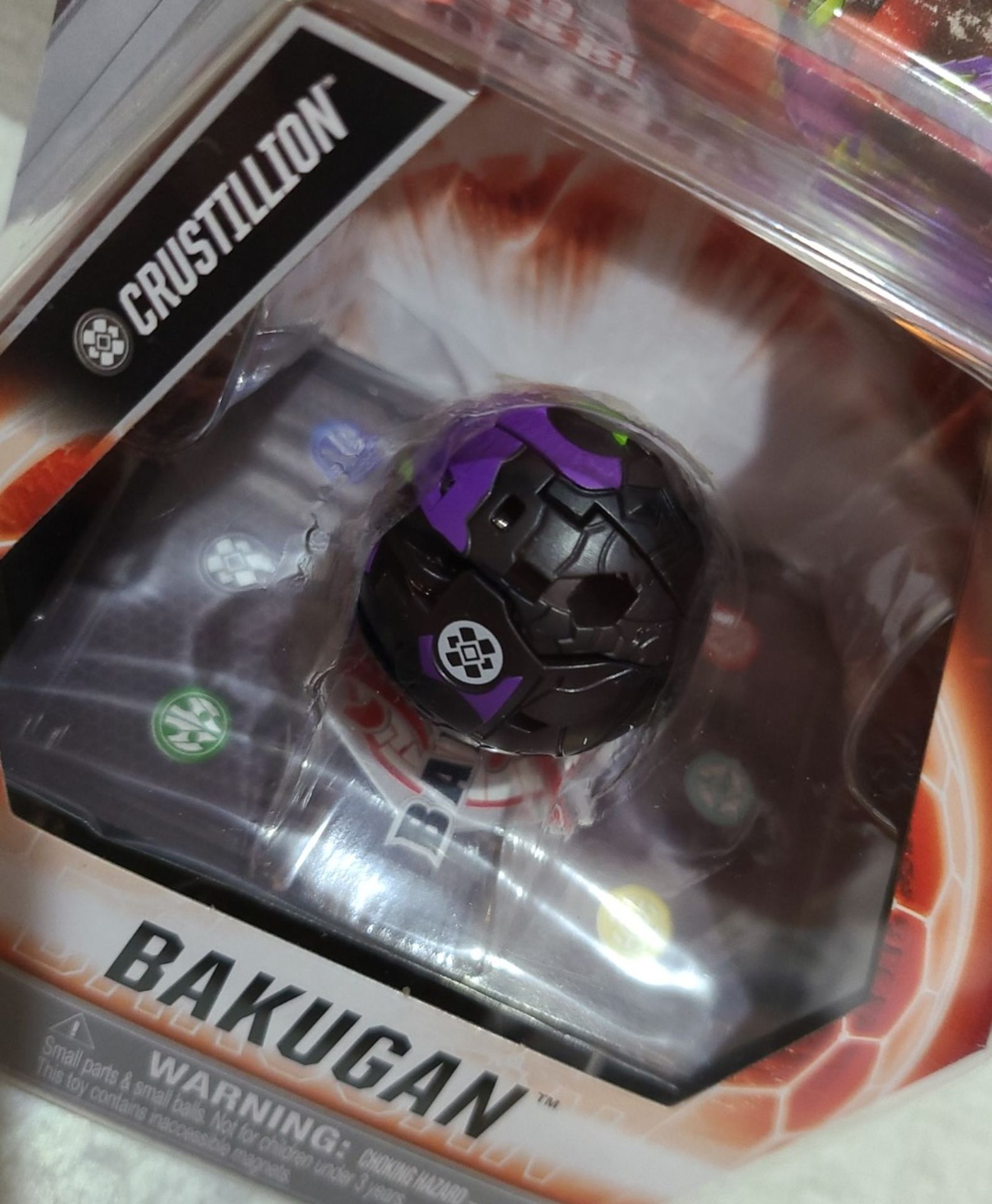 1 x BAKUGAN Bakugan Geogan Rising - Crustillion Core Collectible Action Figure - Image 4 of 4