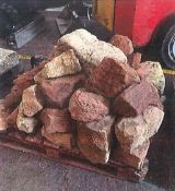 1 x Pallet of Assorted Feature Stones - CL464 - Location: Liverpool L19 Buyers will be required to