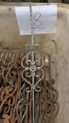 8 x Iron Decorative Pieces for Fences and Gates - Ref: D - CL464 - Location: Liverpool L19 Buyers