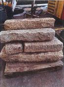 1 x Pallet of Old Granite Kerbs - CL464 - Location: Liverpool L19 Buyers will be required to