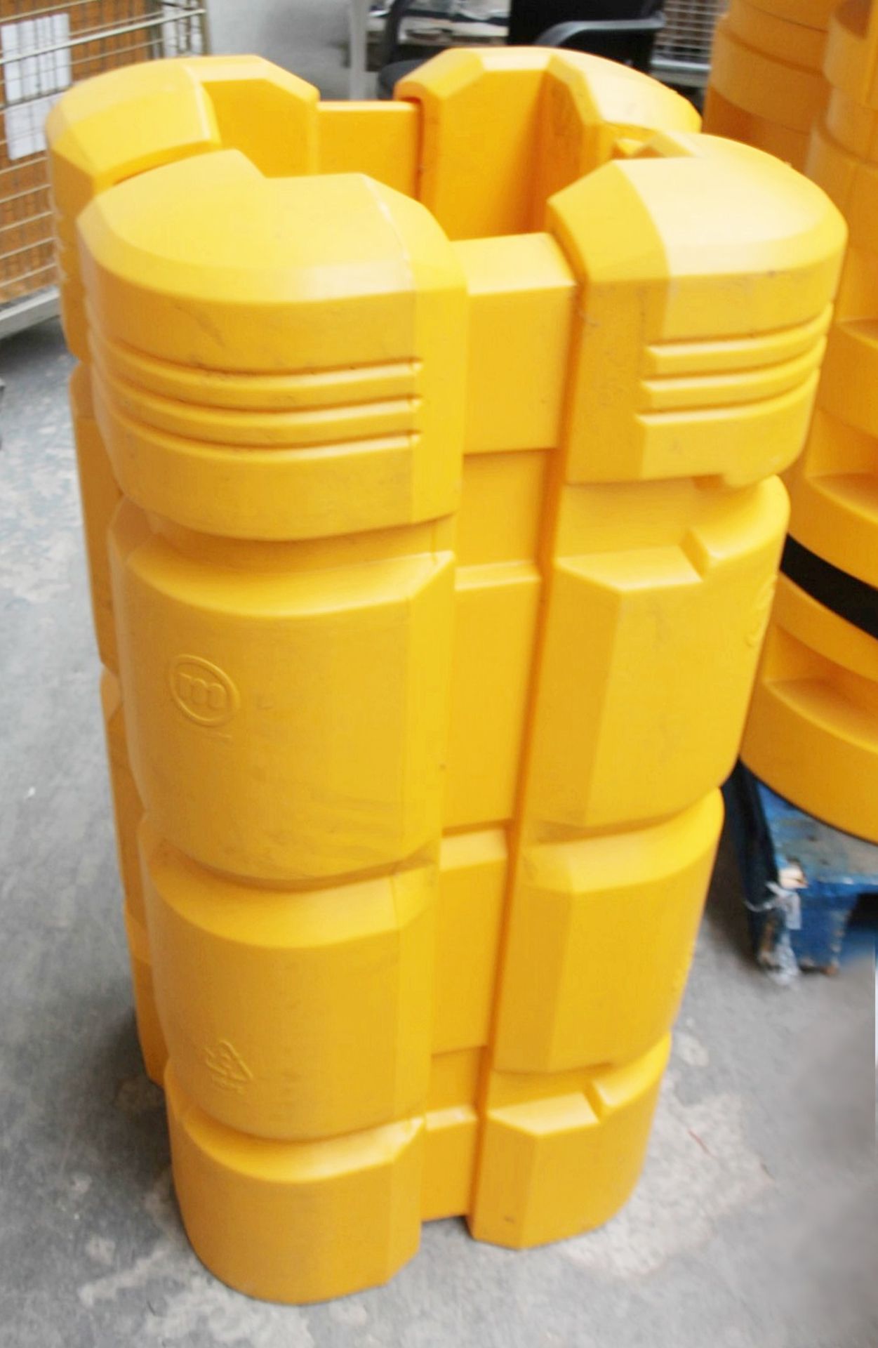 6 x McCue Protective Warehouse Pillars / Column Guards - Dimensions: H110 x W45-50 x D45-50cm - Image 3 of 5