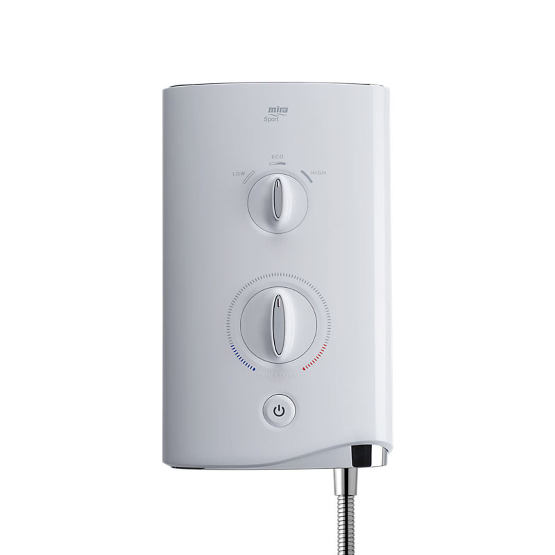 1 x Mira Sport Thermostatic White and Chrome 9.0kW Electric Shower - New Boxed Stock - RRP: £320 - Image 5 of 5