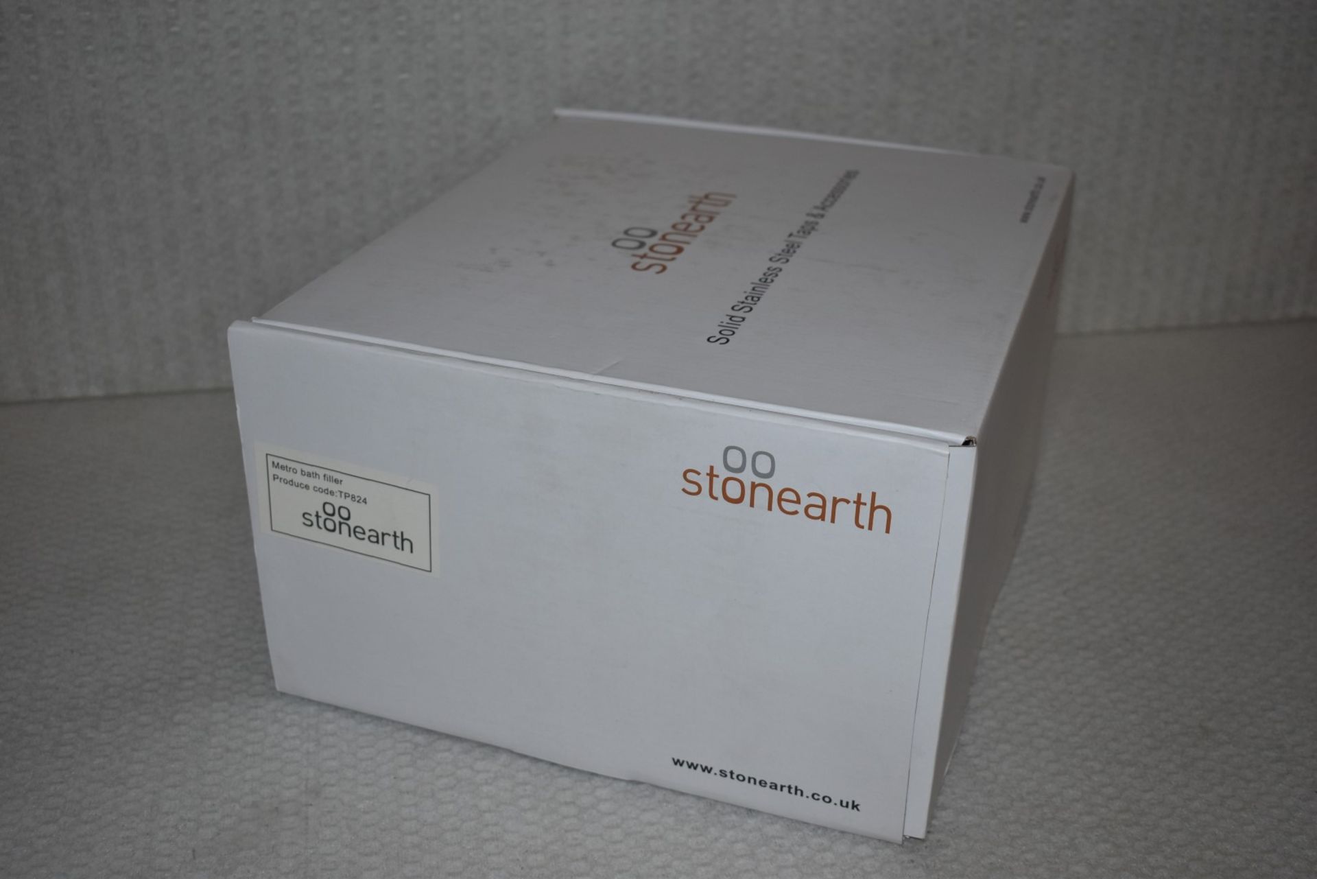 1 x Stonearth 'Metro' Stainless Steel Bath Filler Mixer Tap - Brand New & Boxed - RRP £340 - Ref: - Image 7 of 15