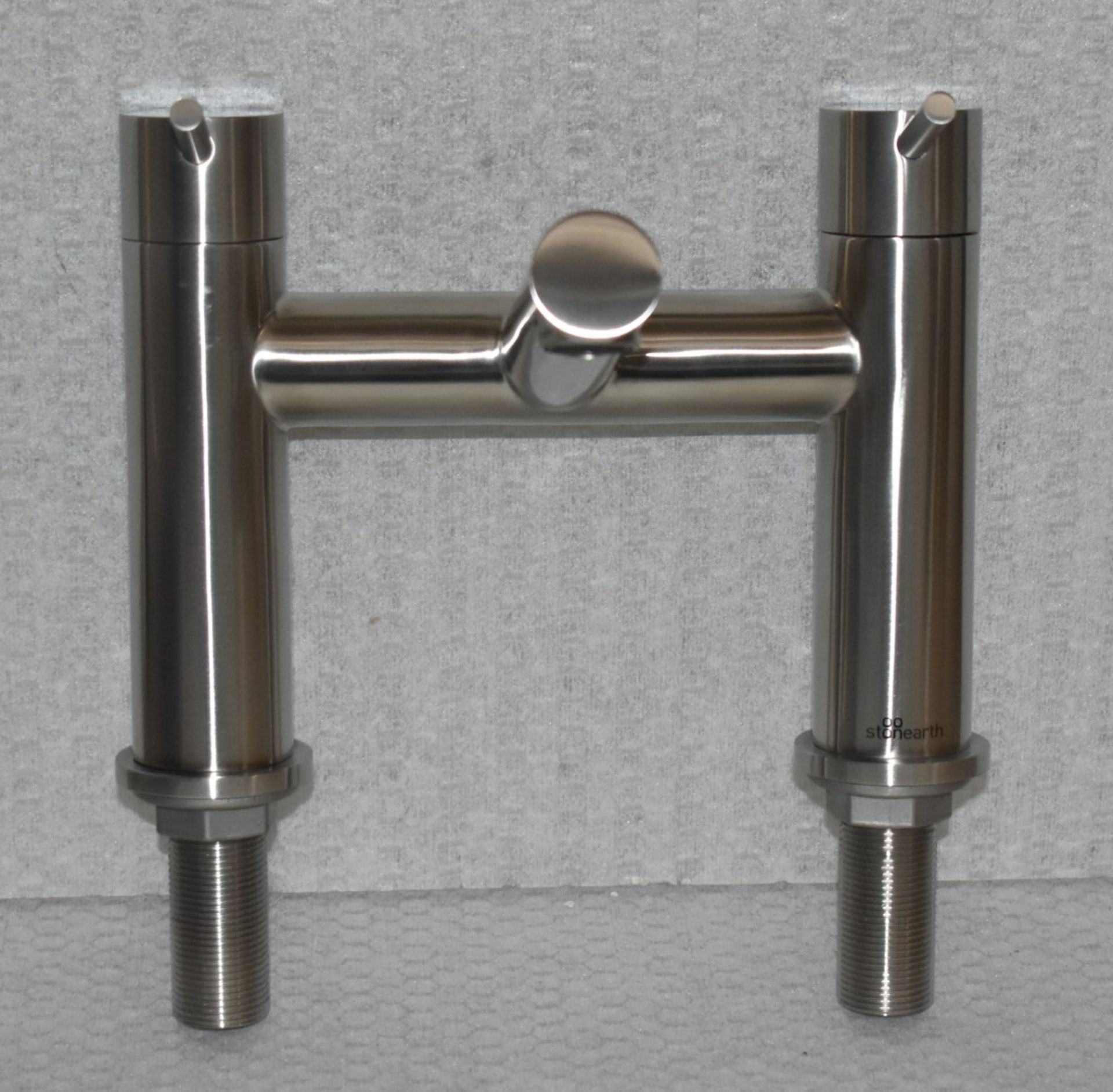 1 x Stonearth 'Hali' Stainless Steel Bath Filler Mixer Tap - Brand New & Boxed - RRP £340 - Image 10 of 10