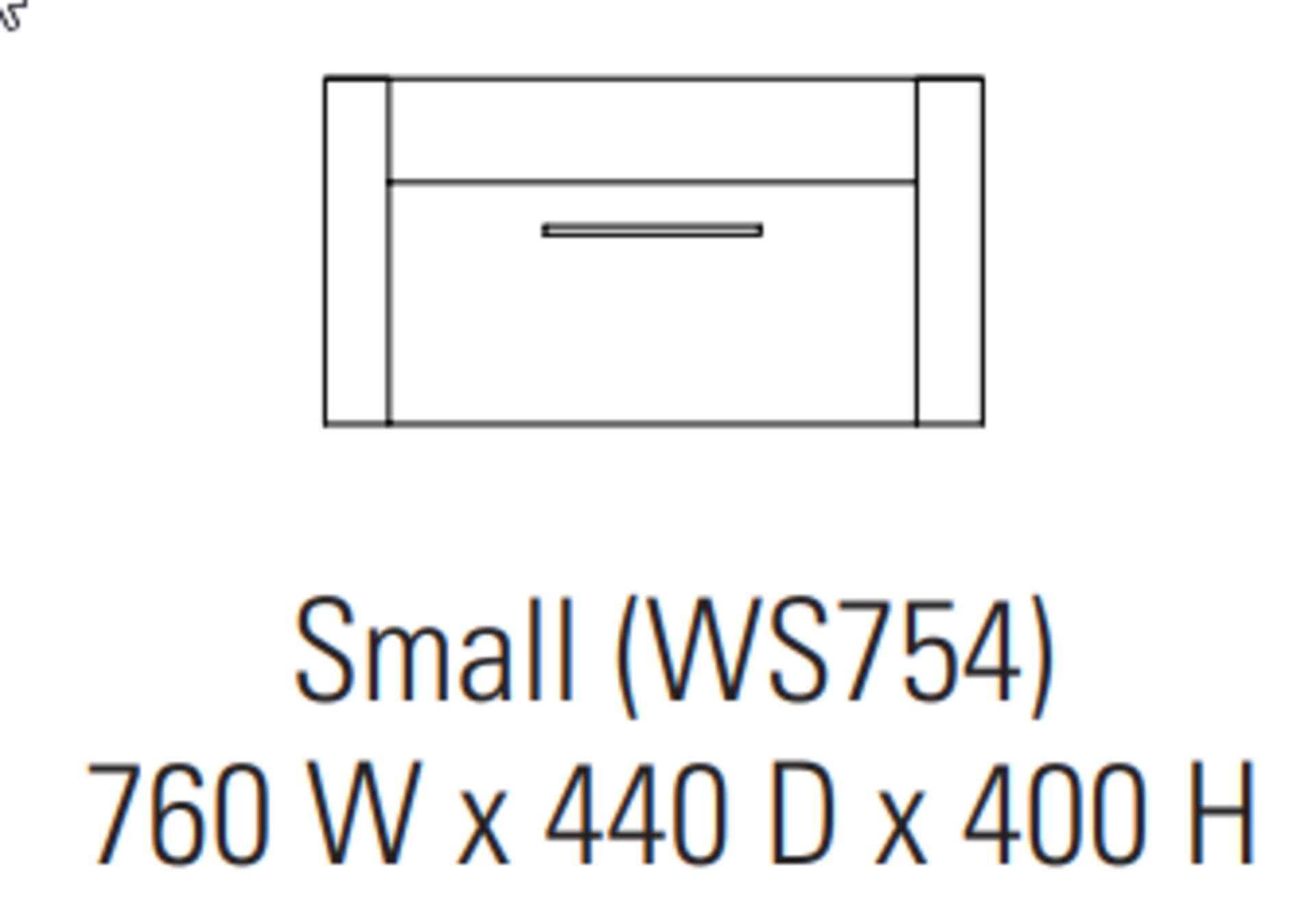 1 x Stonearth 'Venice' Wall Mounted 760mm Washstand - American Solid Walnut - Original RRP £1,169 - Image 8 of 9