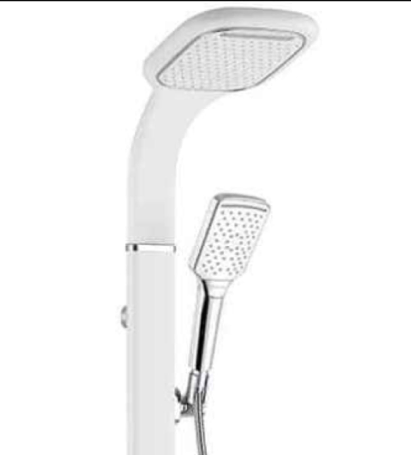 1 x Synergy Nubian White Thermostatic Shower Panel Kit and Handset - New Boxed Stock - RRP £549! - Image 5 of 6