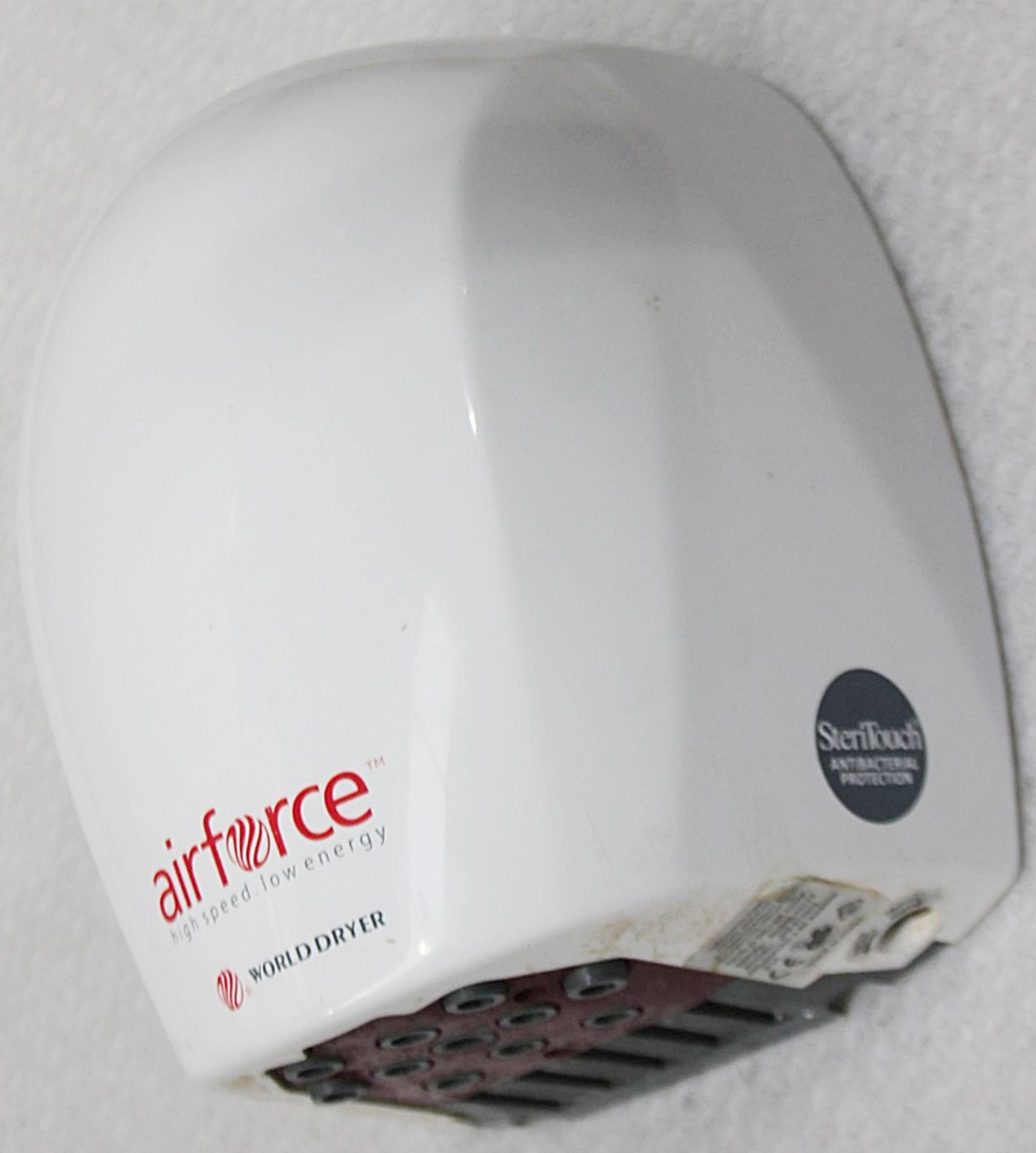 1 x Warner Howard 'Airforce' Commercial Hand Dryer In White - Original RRP £391.00 - Ref: GEN569 WH2 - Image 2 of 4