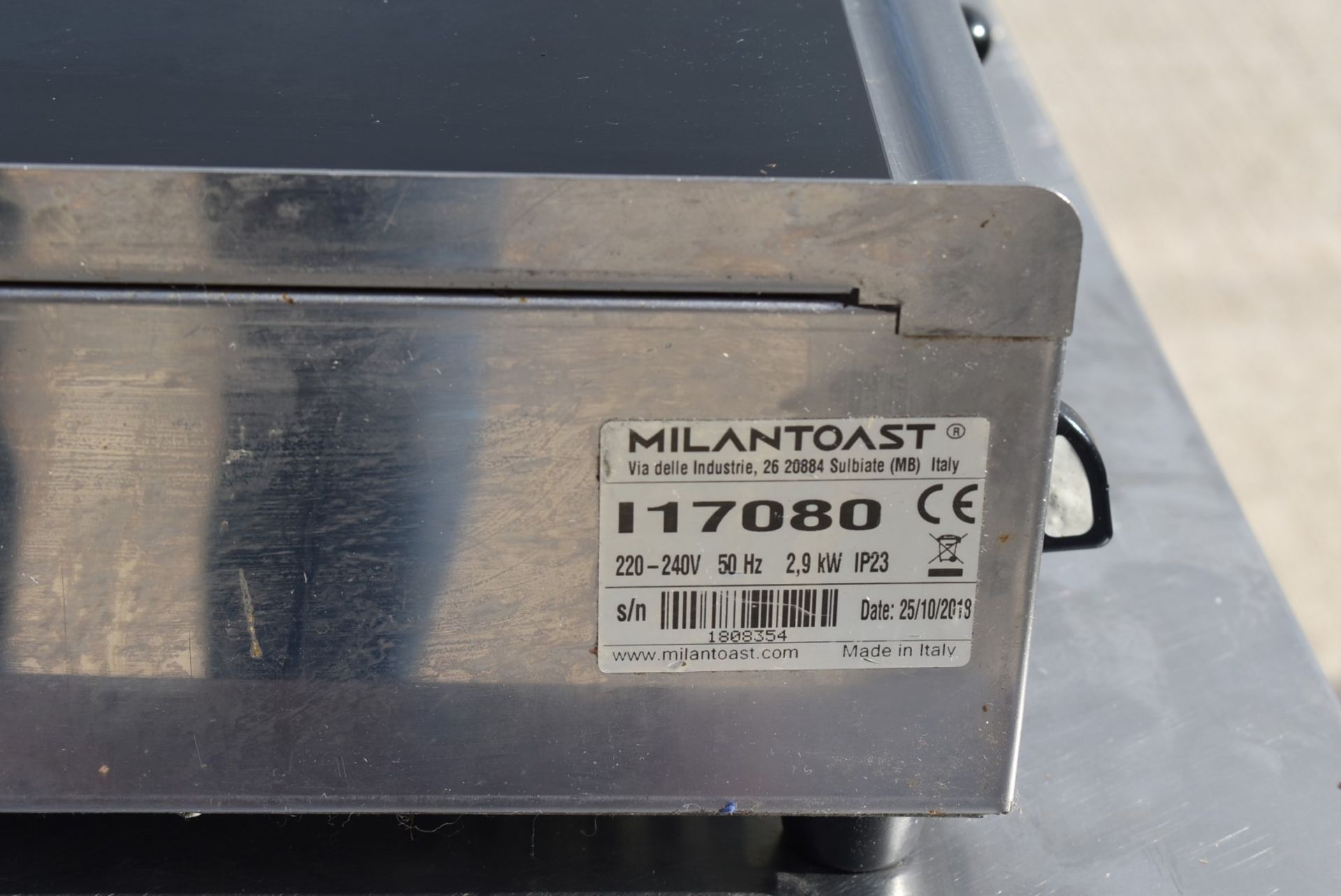 1 x Maestrowave Milantoast Countertop Ceramic Hotplate - 240v - Recently Removed From a Dark Kitchen - Image 5 of 11