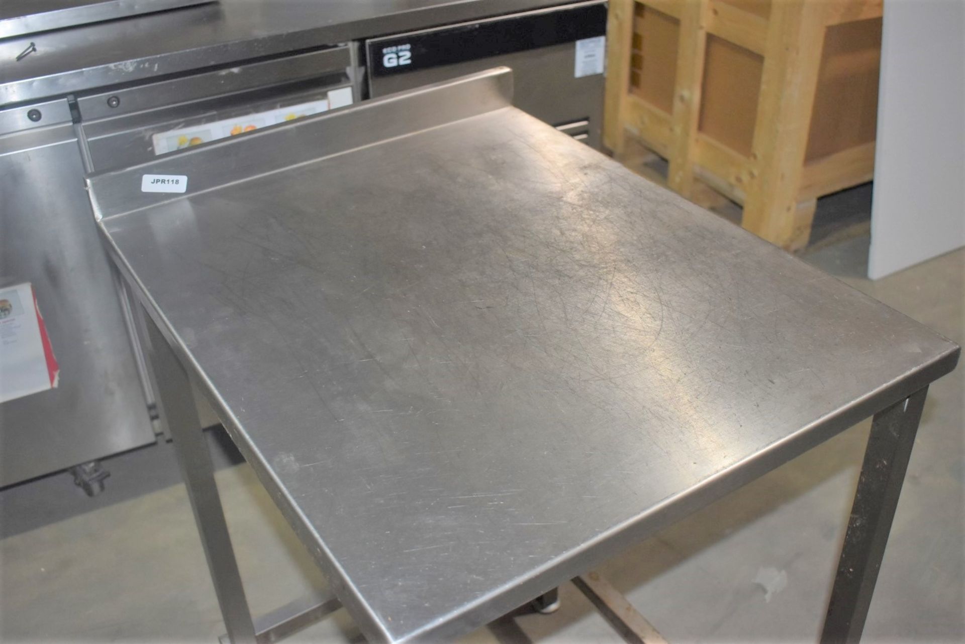 1 x Stainless Steel Prep Table - Size: H87 x W55 x D70 cms - Image 2 of 4