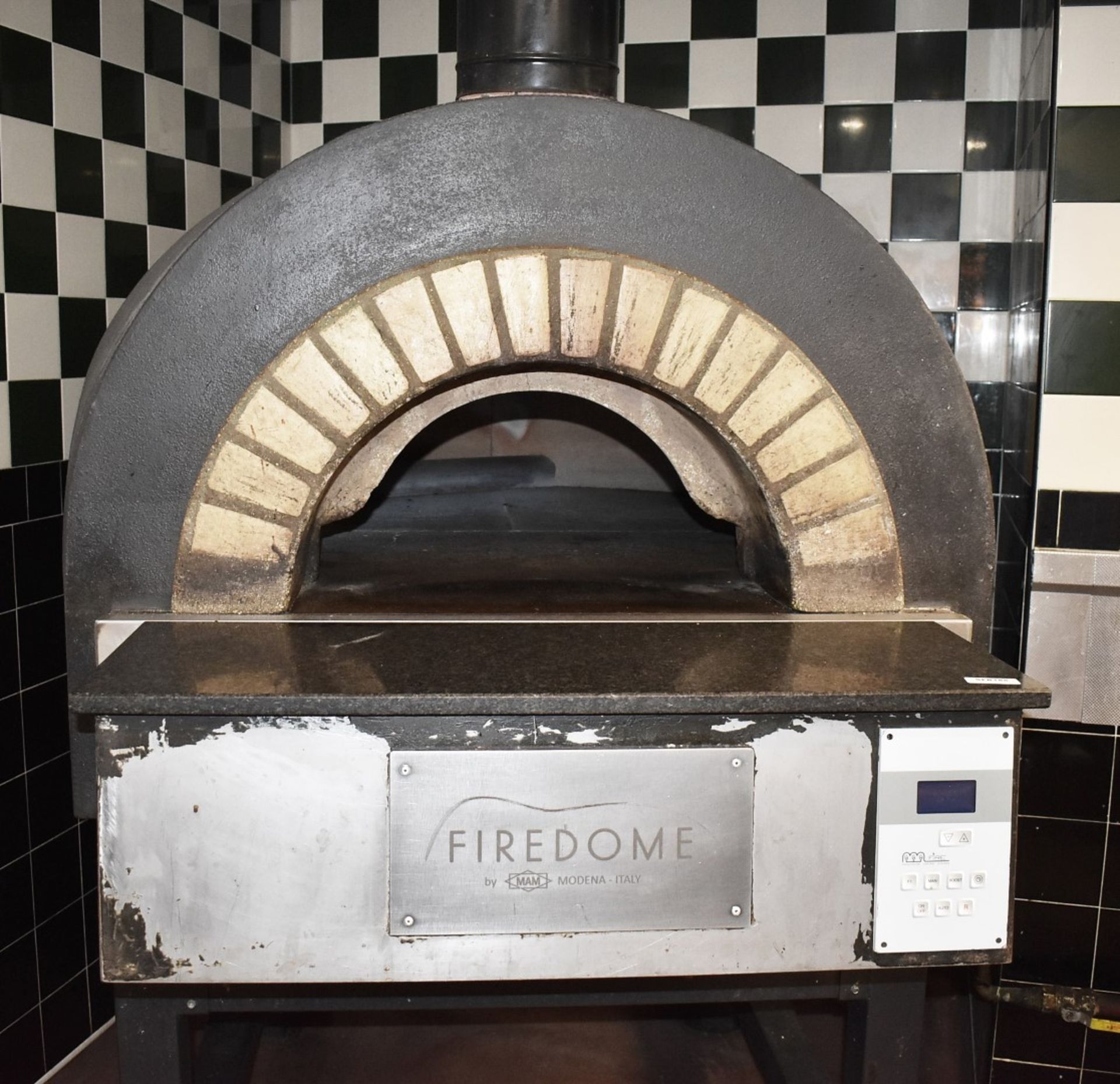 1 x MAM Firedome Commercial Stone Baked Gas Pizza Oven - Made in Italy - Image 7 of 16