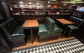 Selection of Single Seating Benches and Dining Tables to Seat Upto 6 Persons - Retro 1950's American