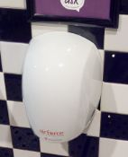 1 x Warner Howard 'Airforce' Commercial Hand Dryer In White - Original RRP £391.00 - From a