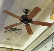 2 x Commercial Ceiling Fans - Ideal For Restaurants, Bars Etc. - From a Popular American Diner -