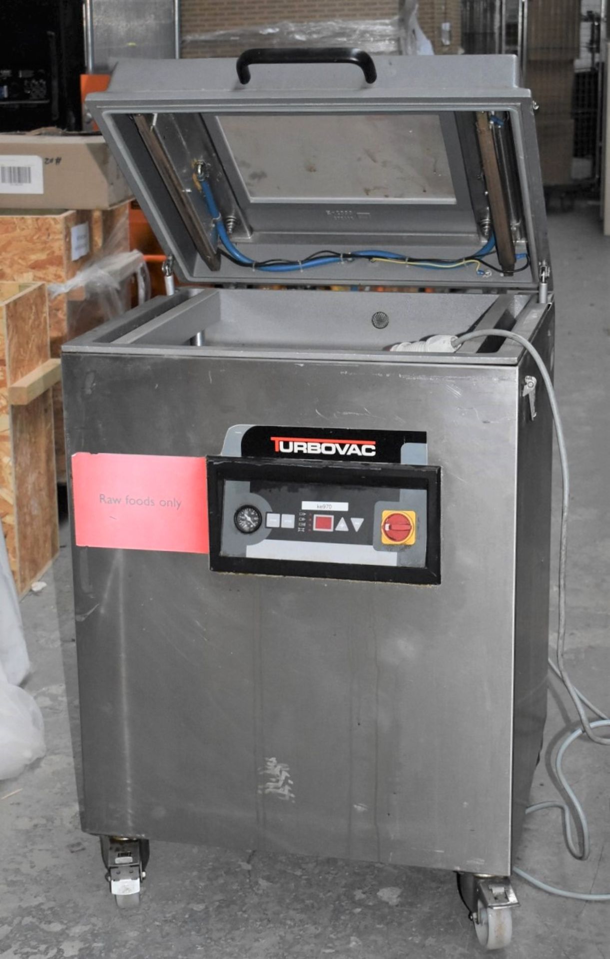 1 x Turbovac Vacuum Packer - Model SB520 - 3 Phase - Recently Removed From a Restaurant