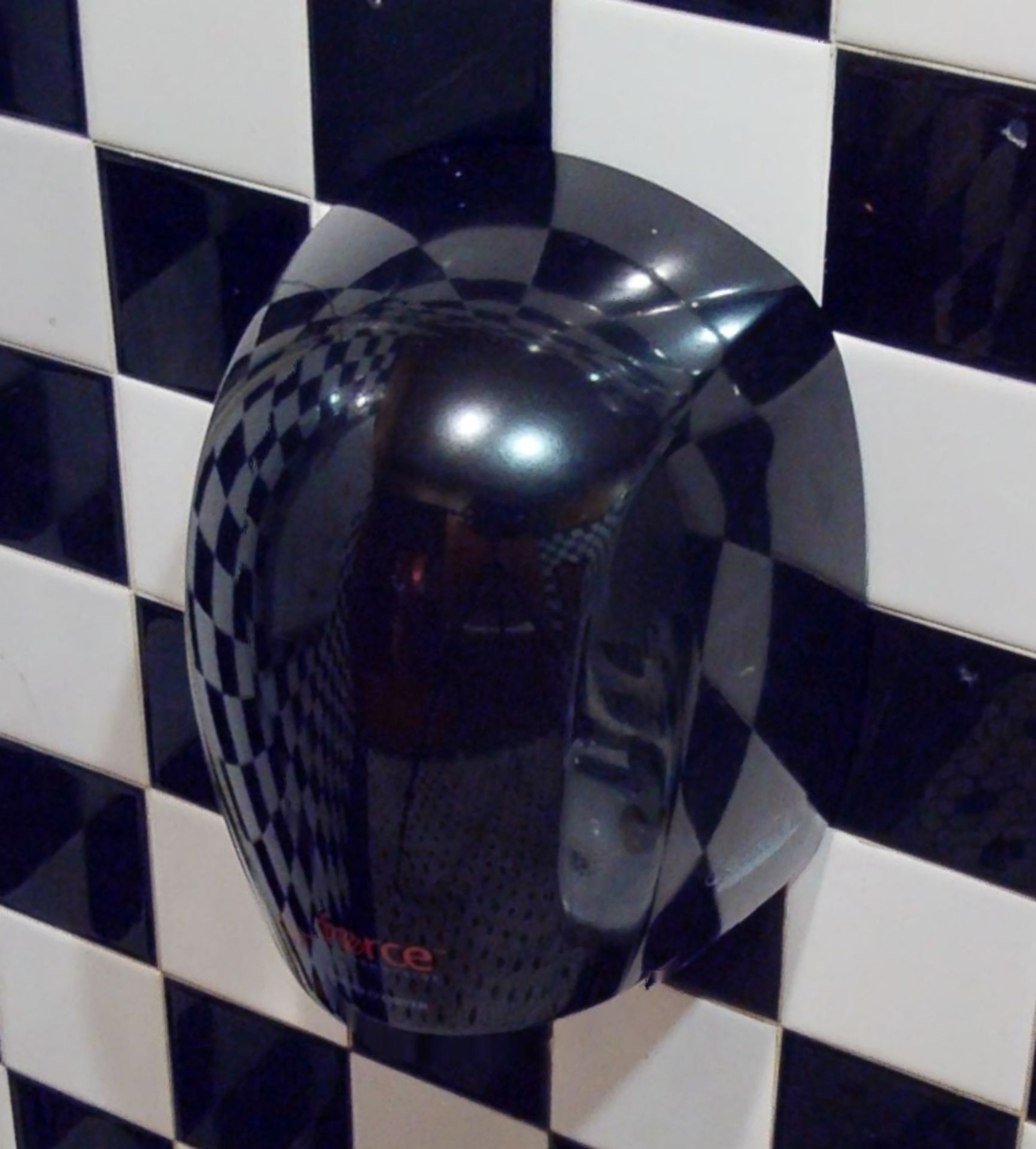 1 x Warner Howard 'Airforce' Commercial Hand Dryer In Black - Original RRP £391.00 - From a