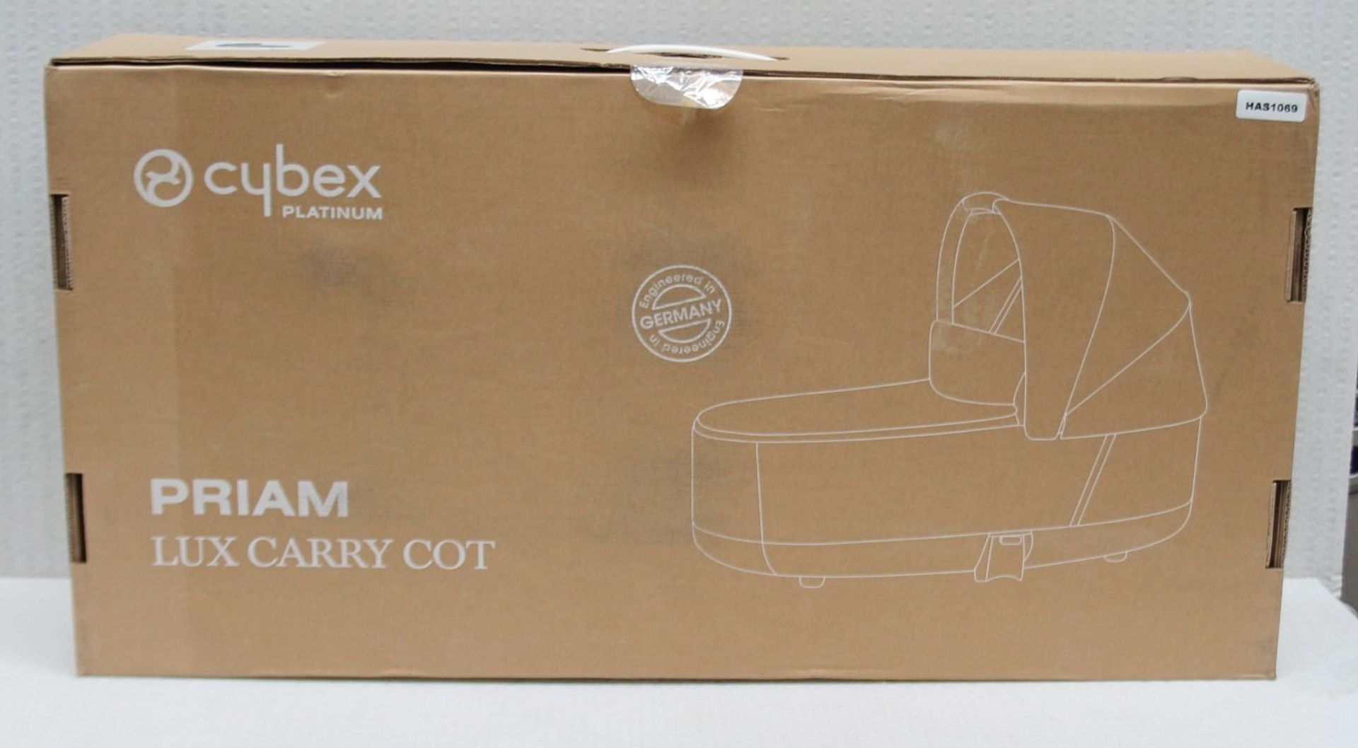 1 x CYBEX 'Priam' Luxury Carrycot In Black - Original Price £329.95 - Unused Boxed Stock - Image 4 of 19