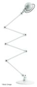 1 x BLUESUNTREE Jean-Louis Domecq / Jielde Inspired Steel Loft Floor Lamp In Gloss White