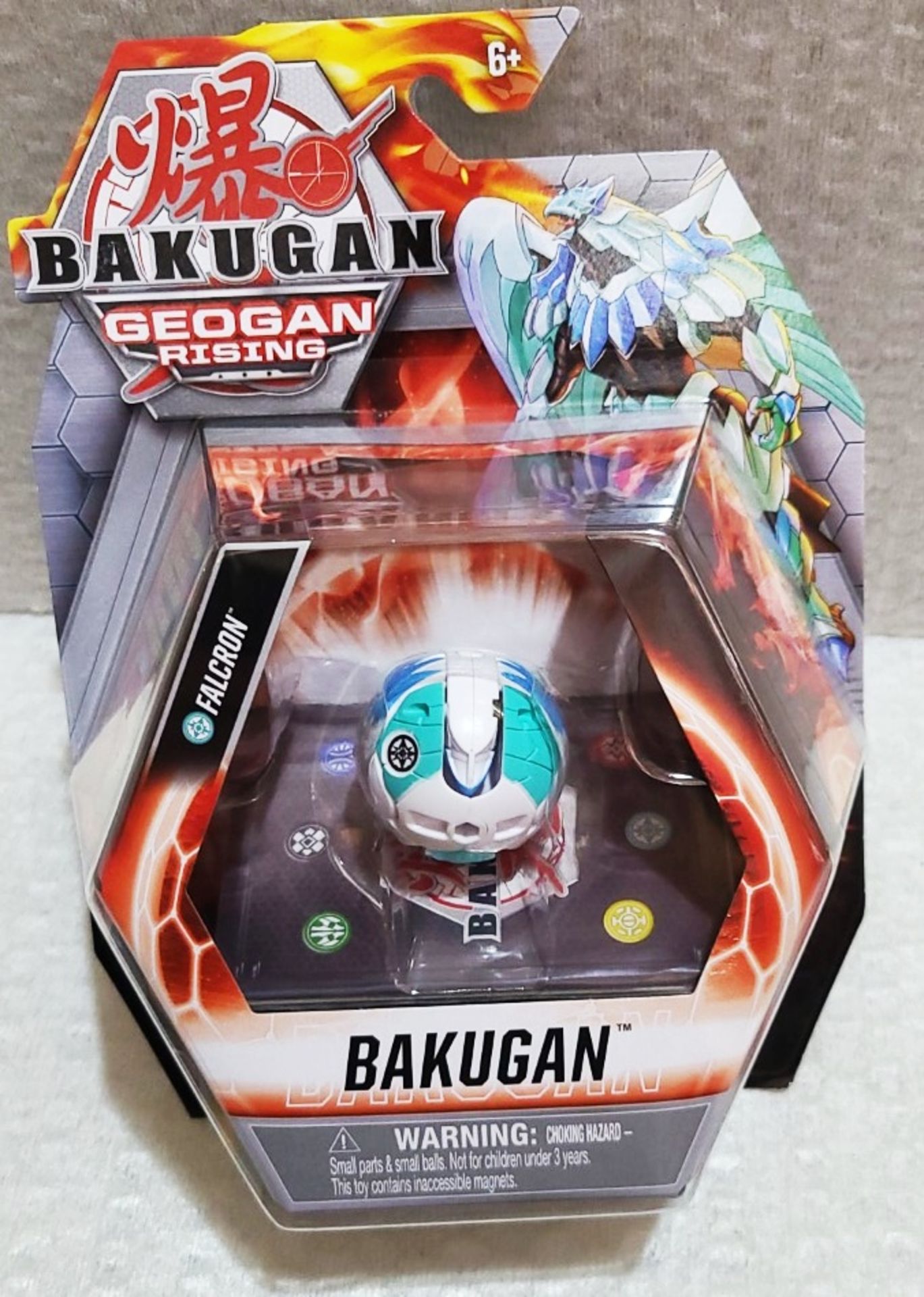 4 x BAKUGAN Bakugan Geogan Rising - Core Collectible Action Figures - Unused Boxed Stock - Ref: - Image 9 of 9