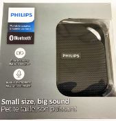 13 x PHILIPS Bluetooth Portable Speaker With Built-in Battery & Microphone