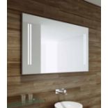 1 x Chelsom Large Illuminated LED Bathroom Mirror With Demister - Brand New Stock - As Used in Major