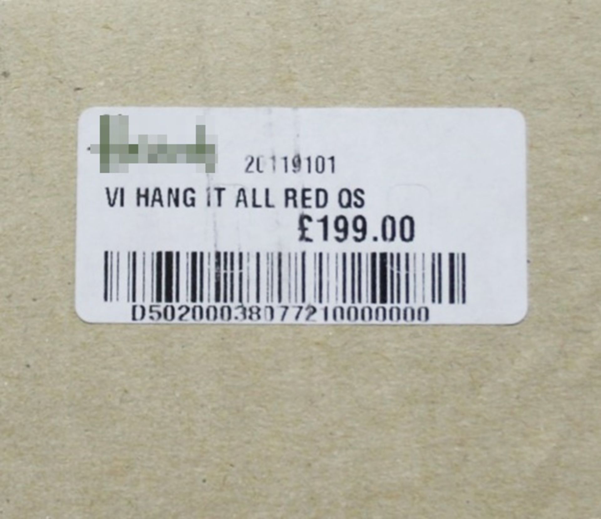 1 x VITRA Eames 'Hand It All' Special Edition Hanger In Red - Original RRP £199.00 - Unused Boxed - Image 3 of 4