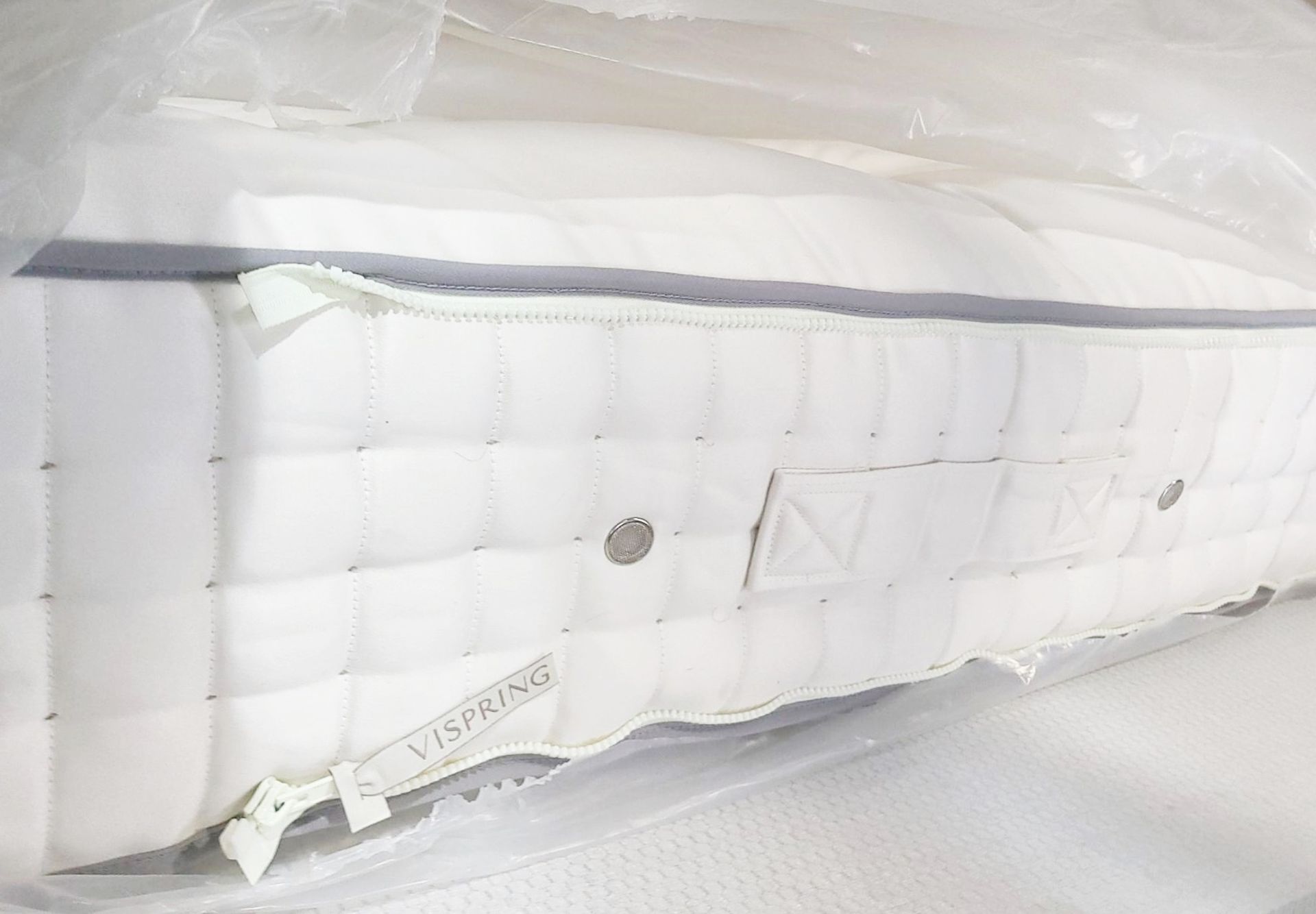 1 x VISPRING 'Regal Superb' Luxury Emperor 210x210 Zip-Link Divan Mattress - Original Price £9,670 - Image 3 of 10