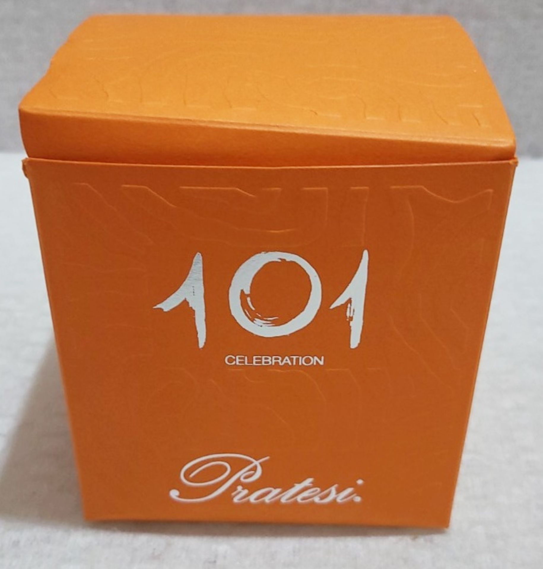 1 x PRATESI 101 Celebration Gialle In Fiore Scented Candle With Glass Holder And Aluminium Lid 200g - Image 5 of 6