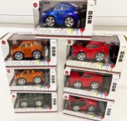 7 x QU N BOO Remote Control Cool Cars In A Variety Of Styles