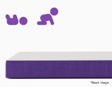 1 x SNUZSURFACE Cot Bed Waterproof Mattress With TripleCore Support For Baby To Child 70x140cm