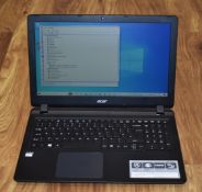 1 x Acer Laptop Computer - Features 15.6" Screen, AMD E1-7010 Processor, 8gb DDR3L Ram, 128gb M.2
