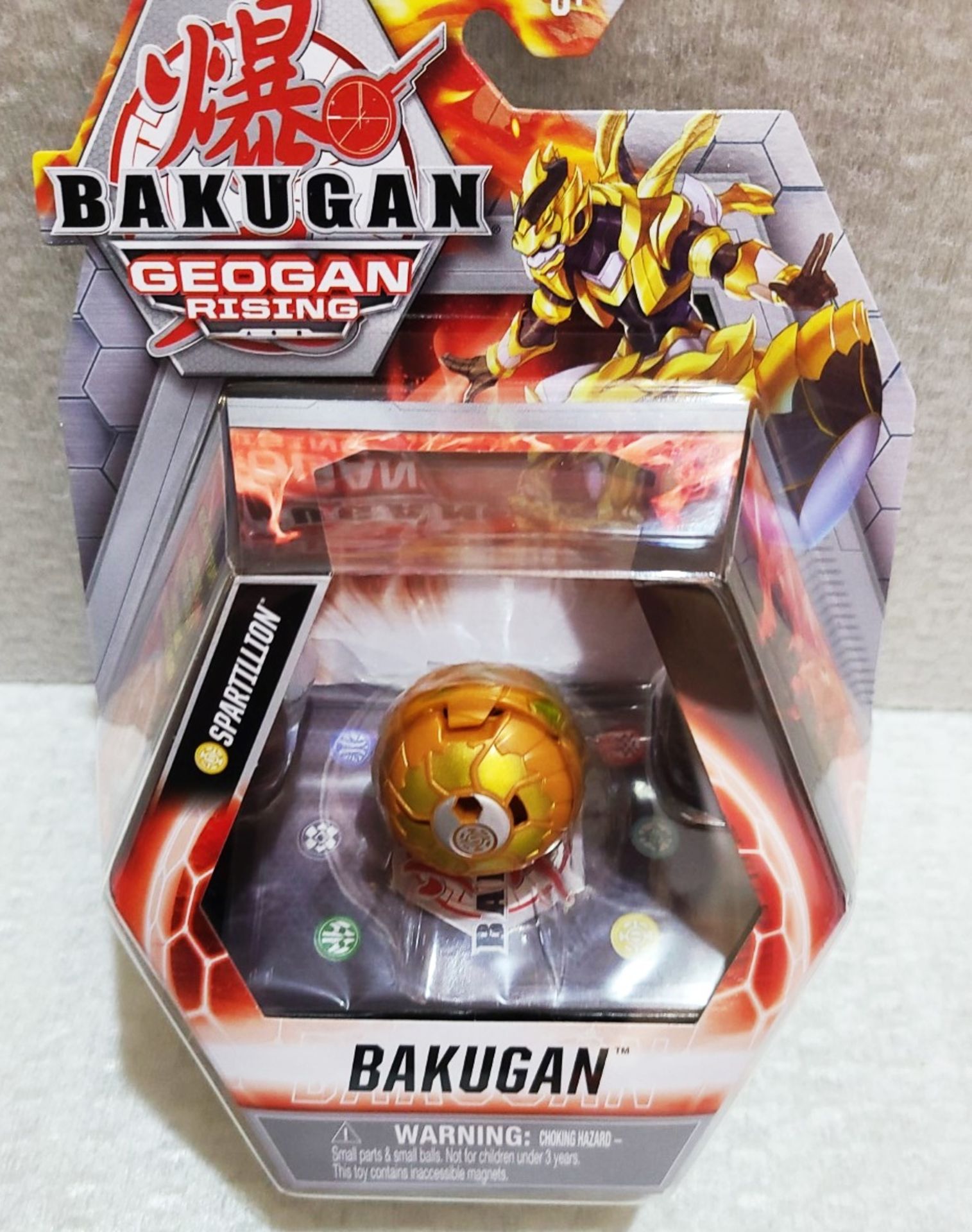 4 x BAKUGAN Bakugan Geogan Rising - Core Collectible Action Figures - Image 2 of 8