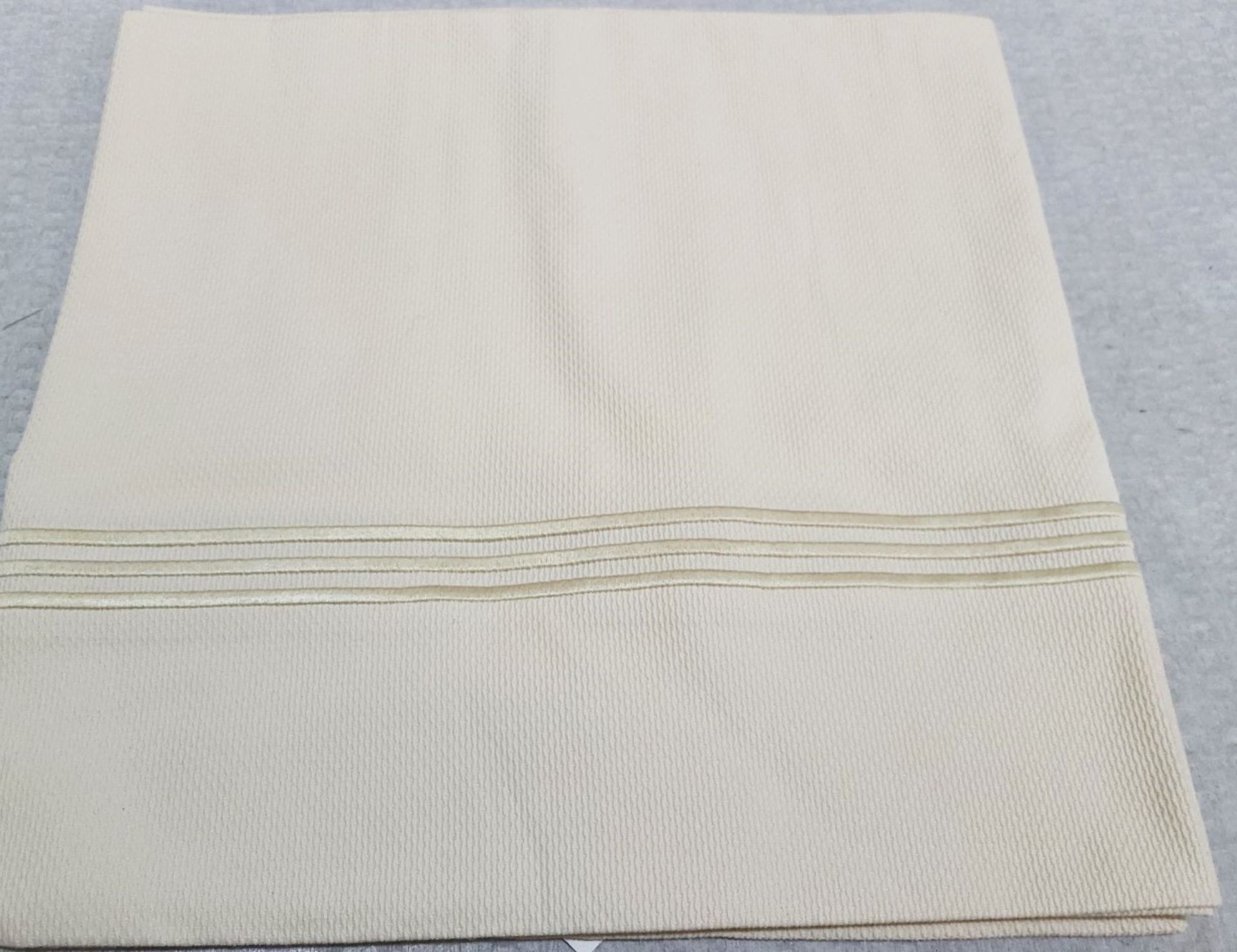 1 x PRATESI Tre Righe 3 Gold Stripe Bedside Mat - Original Price £375.00