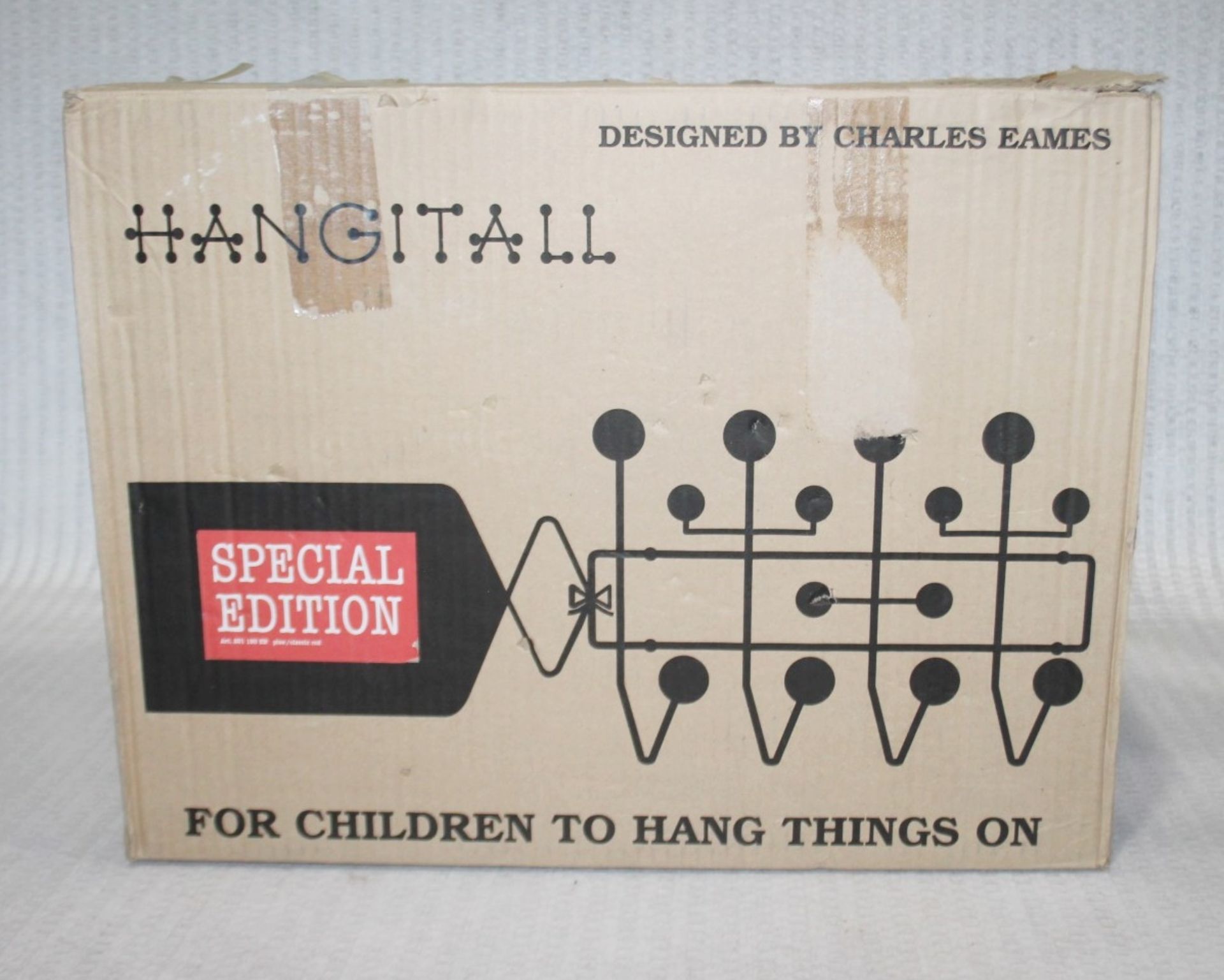 1 x VITRA Eames 'Hand It All' Special Edition Hanger In Red - Original RRP £199.00 - Unused Boxed - Image 4 of 4
