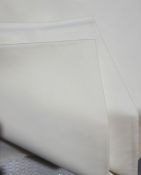 1 x PRATESI Cream Luxe Flat Bottom Sheet - Size: 270x300 - Original Price £710.00