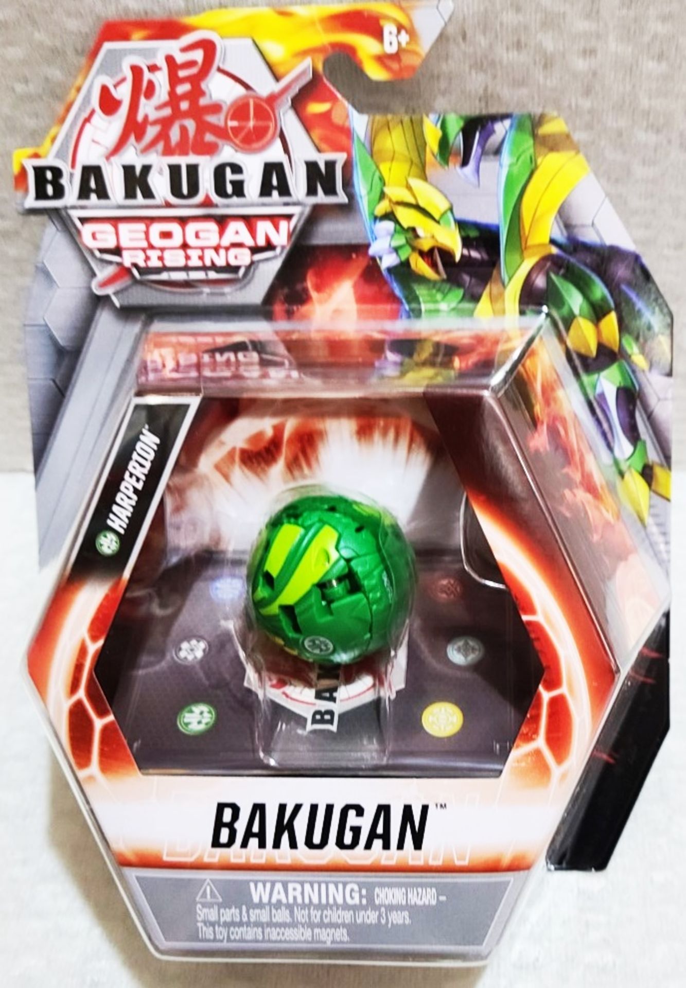 4 x BAKUGAN Bakugan Geogan Rising - Core Collectible Action Figures - Image 6 of 8