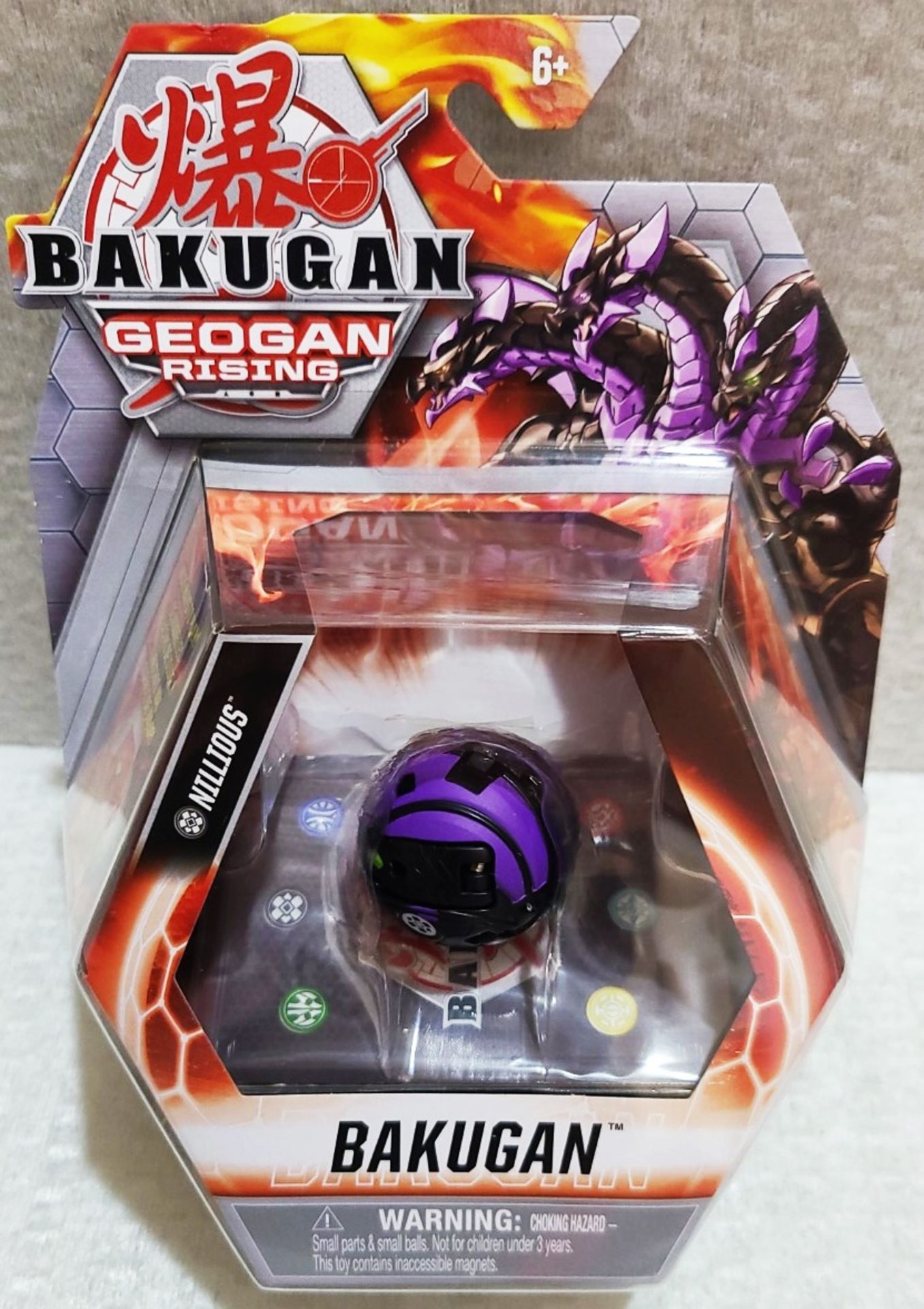 4 x BAKUGAN Bakugan Geogan Rising - Core Collectible Action Figures - Image 3 of 8