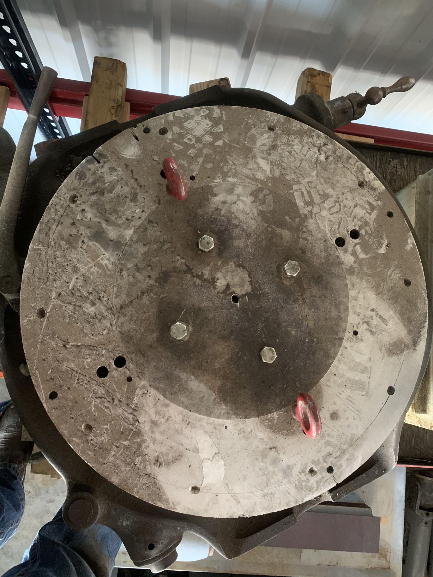 24" diameter rotary table and 20" diameter rotary table - Image 7 of 9