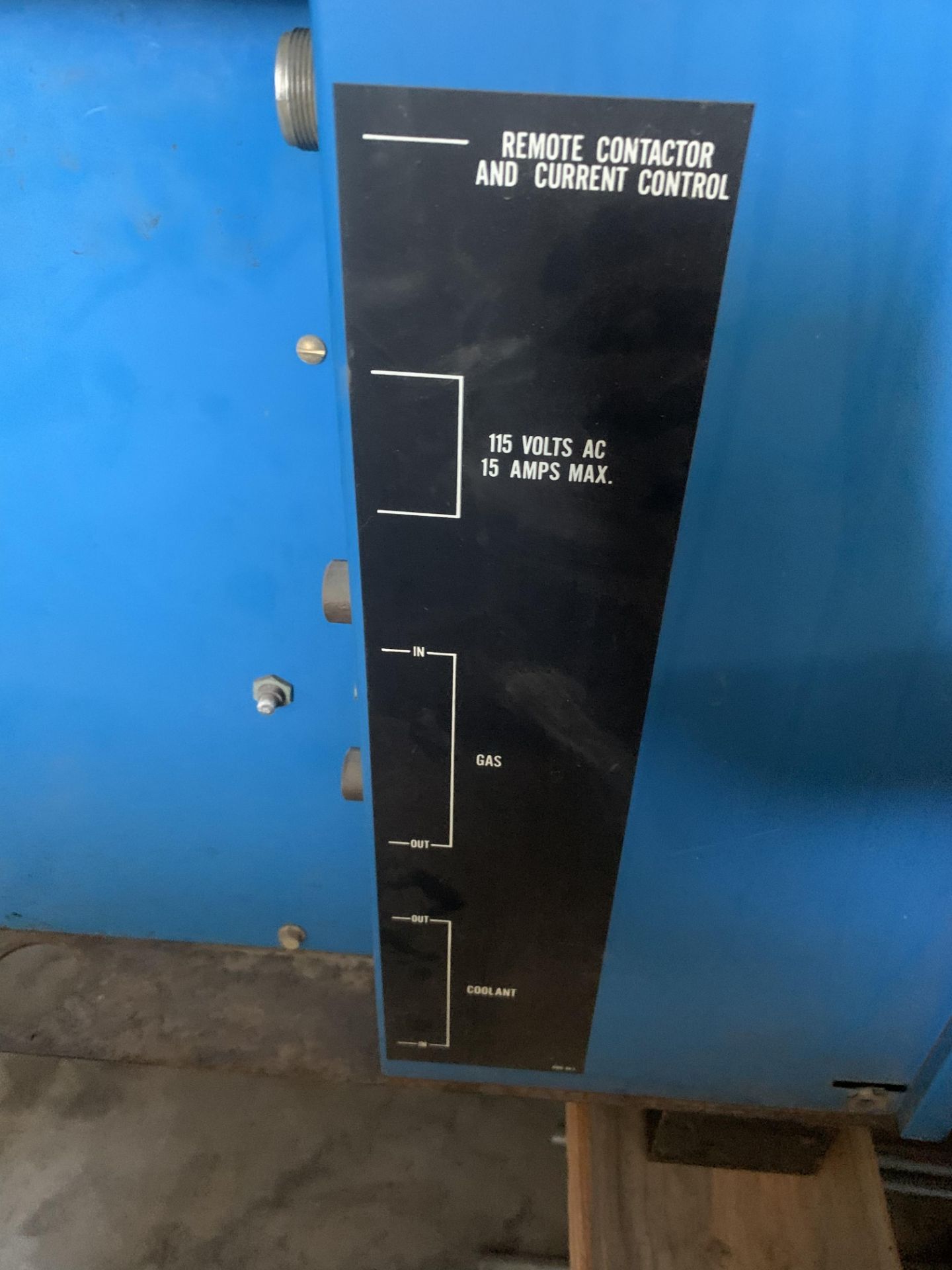 Miller synchrowave 500AC/DC gas tungsten-arc or shielded metal arc welding power source; single - Image 8 of 8