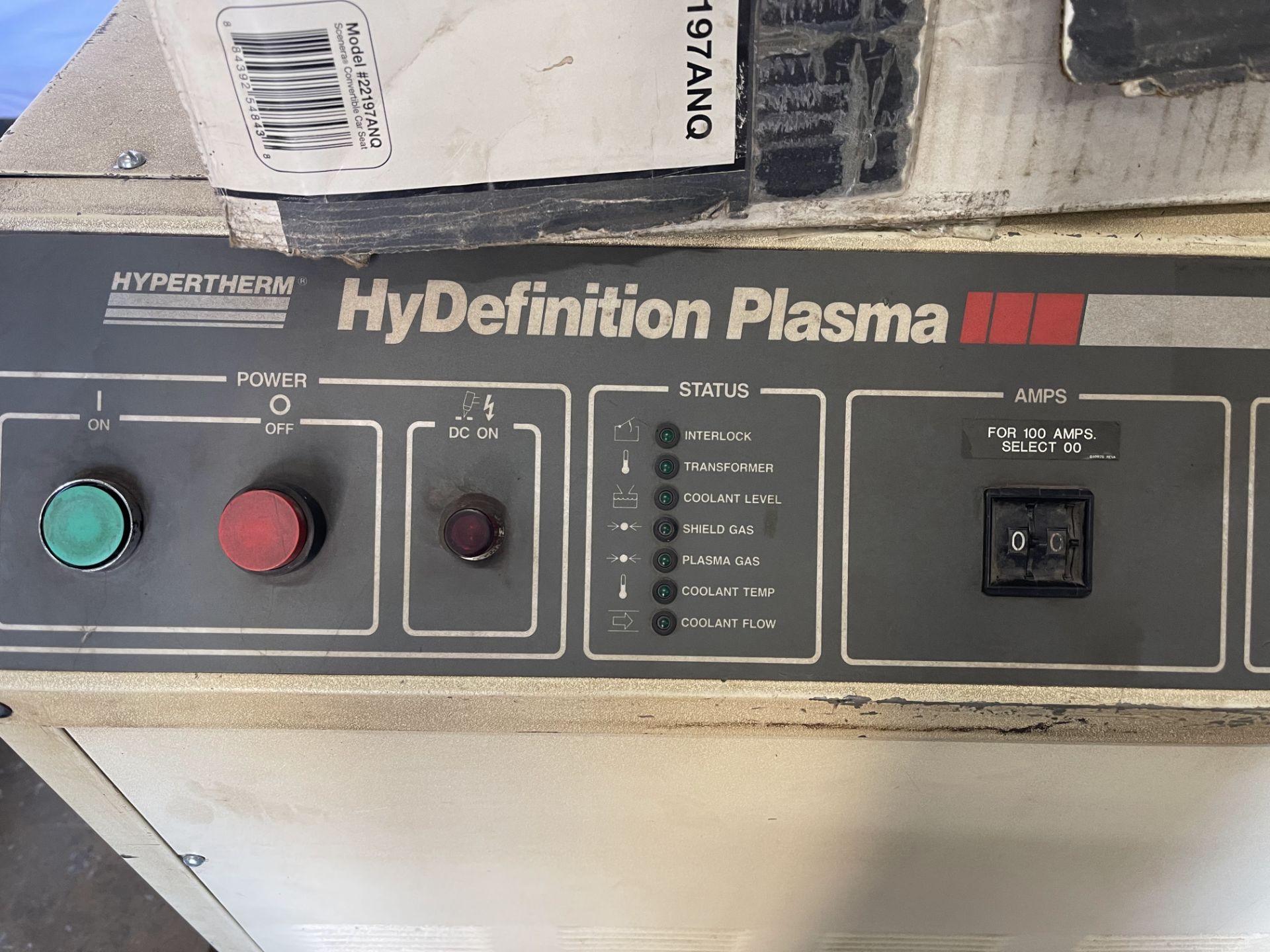 Hypertherm high definition plasma HD 1070 with Messer Pilot controller and servos, with leads, torch - Image 2 of 18