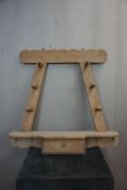 Arm rack in wood H100x95