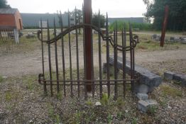 Couple of fences in wrought iron H180x200