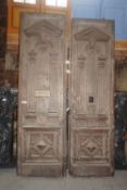 Double door in Oak H275X160
