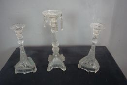 Lot decoration in glass H32 / 27